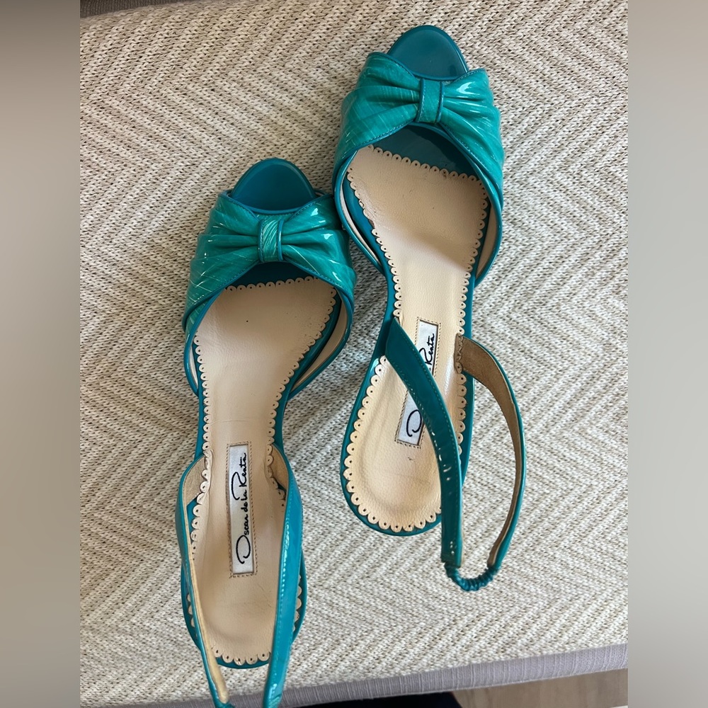 Oscar de la renta heels